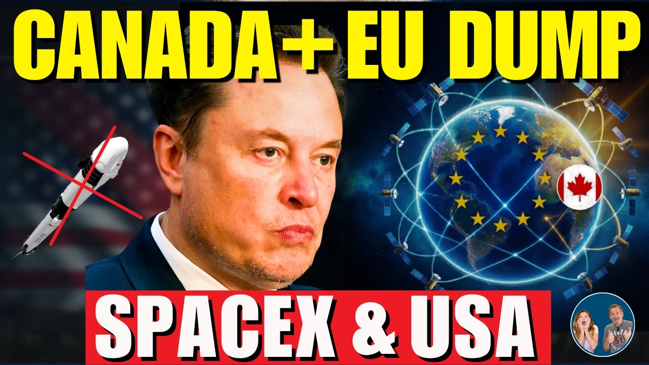 TRUMP & MUSK EXPOSED &mdash; Europe & Canada Are DUMPING USA's SPACE For Their OWN.