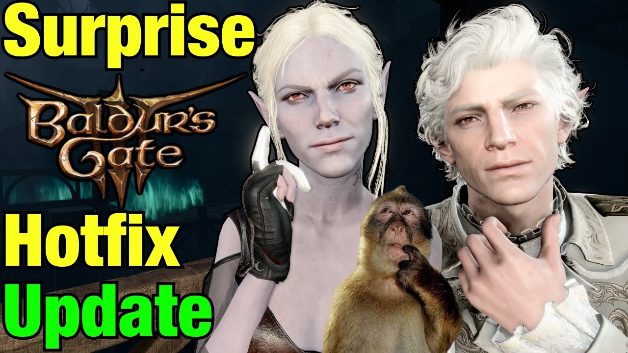 SURPRISE Baldur's Gate 3 Hotfix Update! All Changes