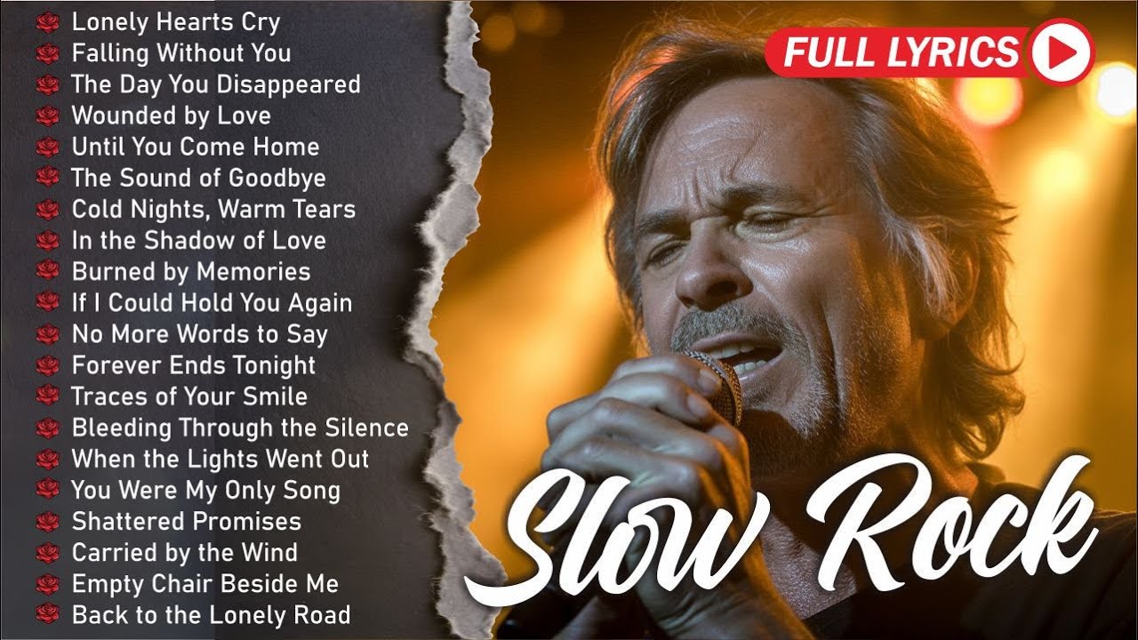 Soft Slow Rock Ballads Romantic Power Love Songs | Inspired by Bon Jovi & Bryan Adams