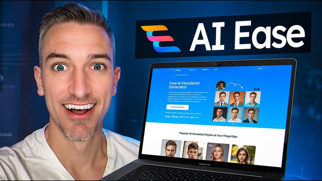 Create Stunning AI Headshots for FREE with AI Ease Headshot Generator