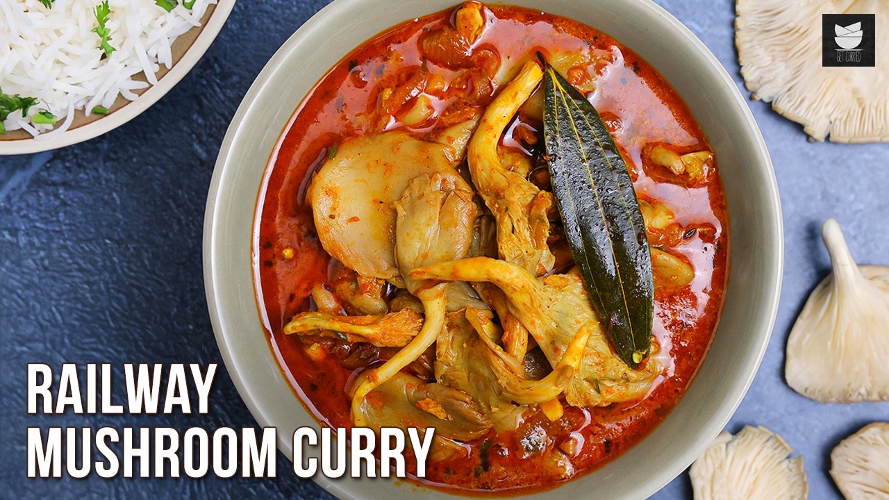 Railway Mushroom Curry | Easy & Delicious Curry Recipe | Chef Varun