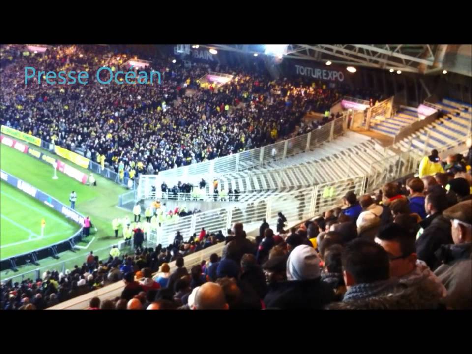 Bagarres entre supporters du Toulouse FC au stade de la Beaujoire
