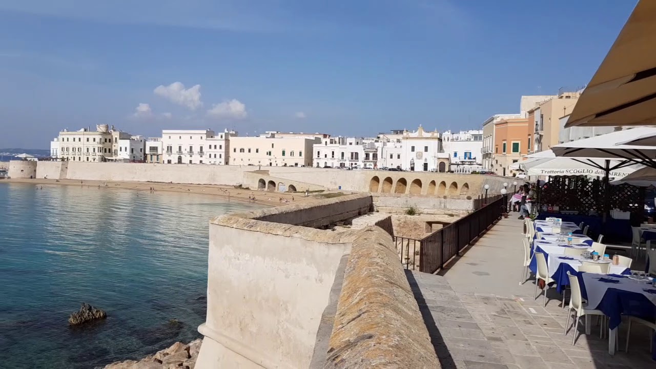 Een wandeling door Gallipoli zuid Itali&euml;, Puglia