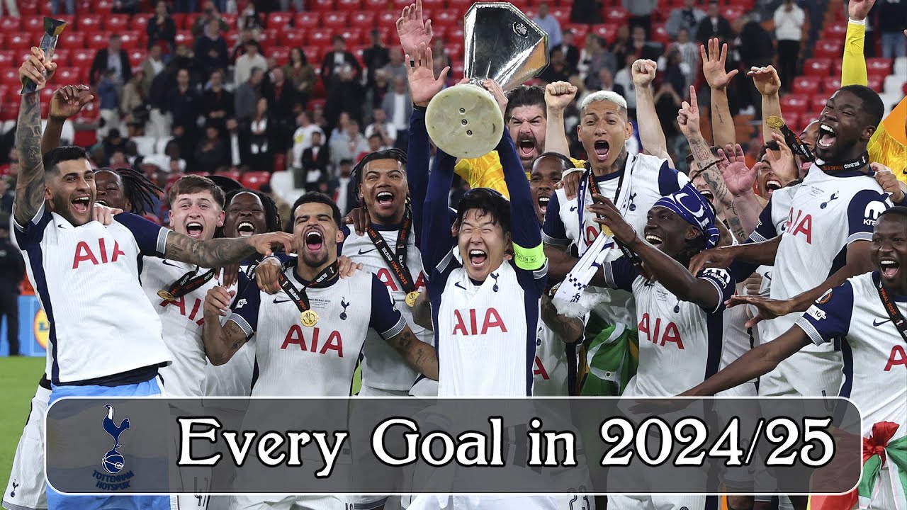 Every Tottenham Hotspur Goal in season 2024/25