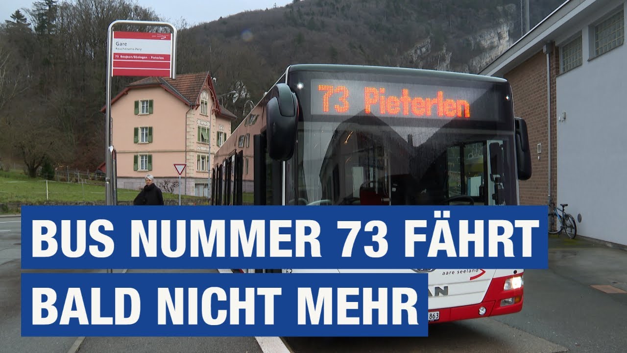 Bus Nummer 73 fährt bald nicht mehr