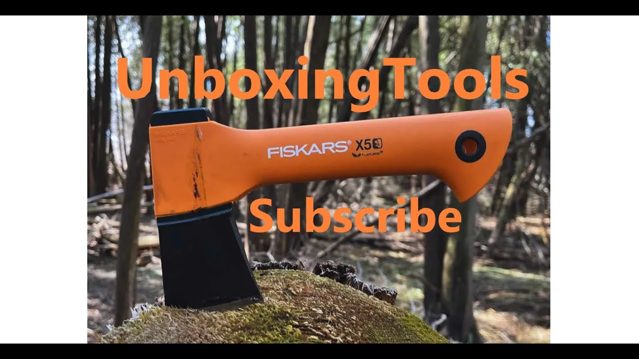 Fiskars X5 XXS Camping Axe - Fiskars X5 XXS &Tau;&sigma;&epsilon;&kappa;&omicron;ύ&rho;&iota; &Kappa;ά&mu;&pi;&iota;&nu;&gamma;&kappa;