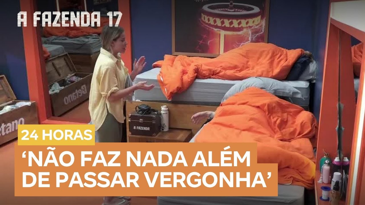 Revezamento? Depois de Carol, Saory atrapalha sono de Ray: 'Você é uma vergonha' | A Fazenda 17