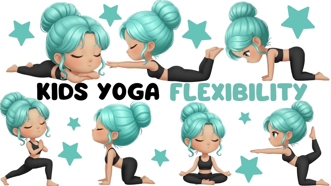 Kids Yoga for Relaxation | Calming Poses | Stress Relief