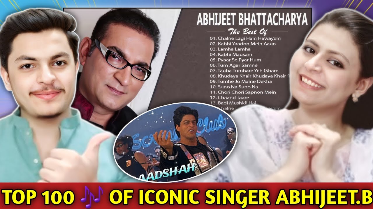 Top 100 Abhijeet Bhattacharya Songs | SangeetVerse | Pakistani Reactions!!