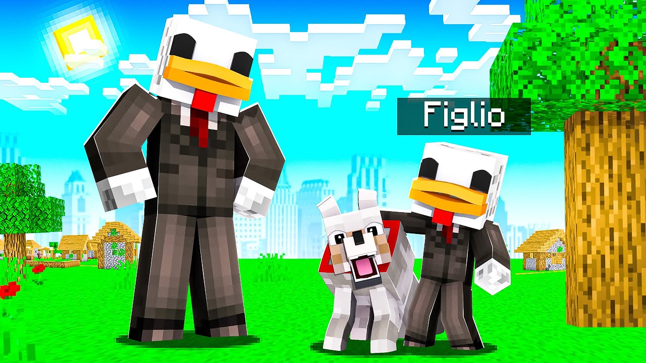REGALO UN CANE A MIO FIGLIO SU MINECRAFT