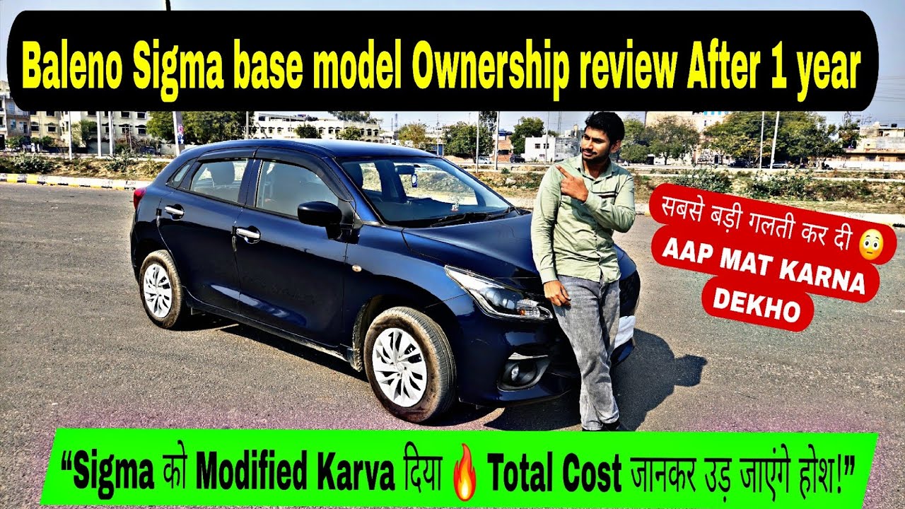 Maruti Baleno Ownership Review After 1 Year 🔥 Pros & Cons + Total Modification Cost