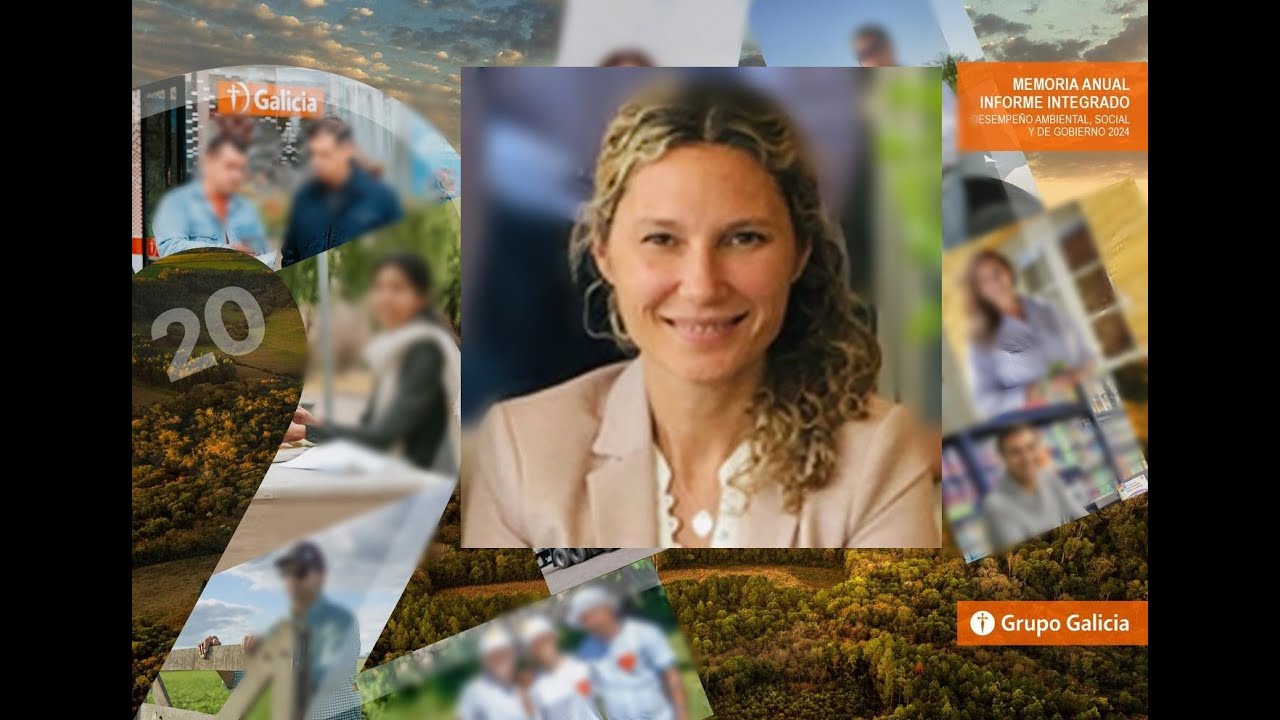 Alejandra González (Galicia) explica cómo hizo su reporte integrado el grupo financiero privado N°1