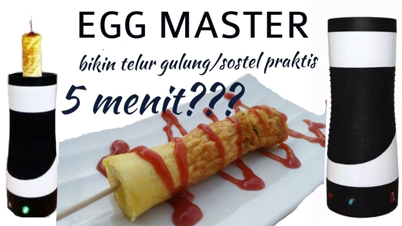 Unboxing dan Review Egg Master | Magic Egg Roll | Sostel dan Telur Gulung