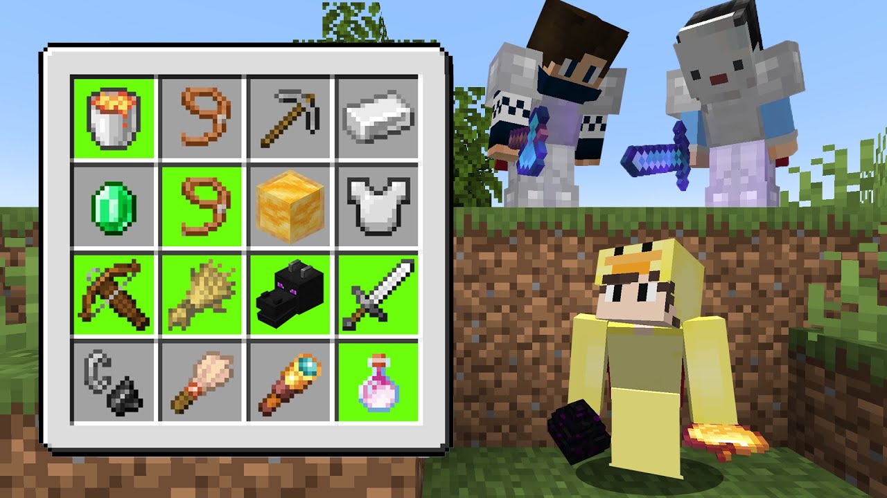 Minecraft Başarım Avı ama Tombala Kartıyla