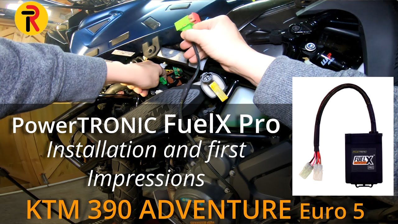 FuelX Pro for the KTM 390 Adventure (Euro 5) Install and First Impressions