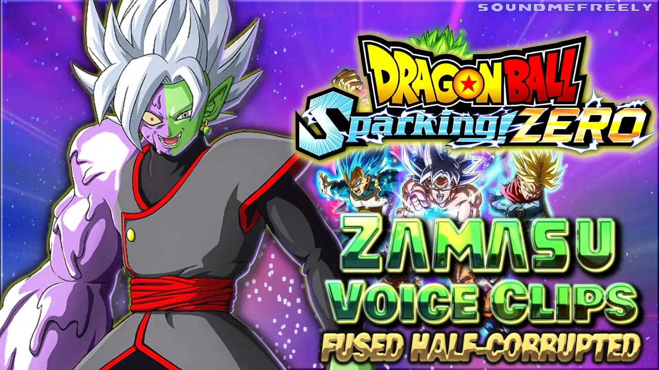 Все Zamazu Fused Half Corrupted • Голосовые клипы • Dragon Ball Sparking! ZERO (Джеймс Марстерс) ...