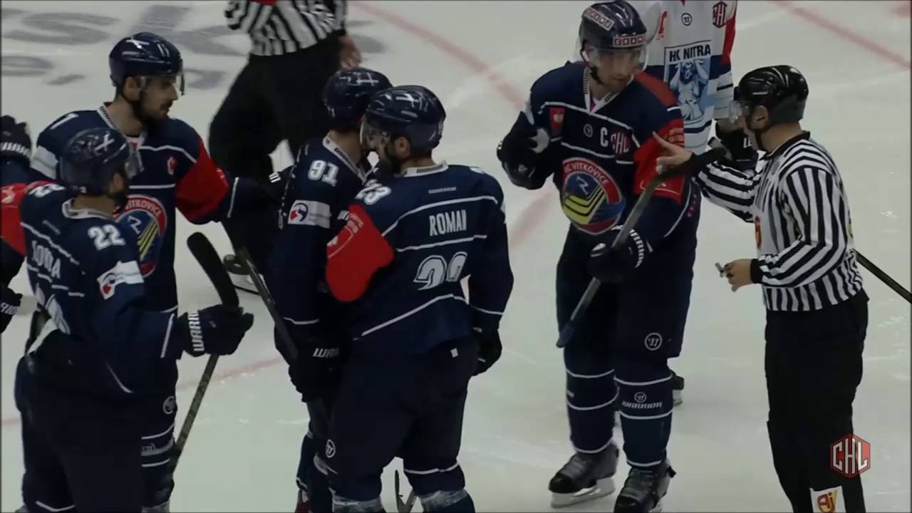CHL 2016/2017 - 1/32 Play off G1: Vitkovice - Nitra