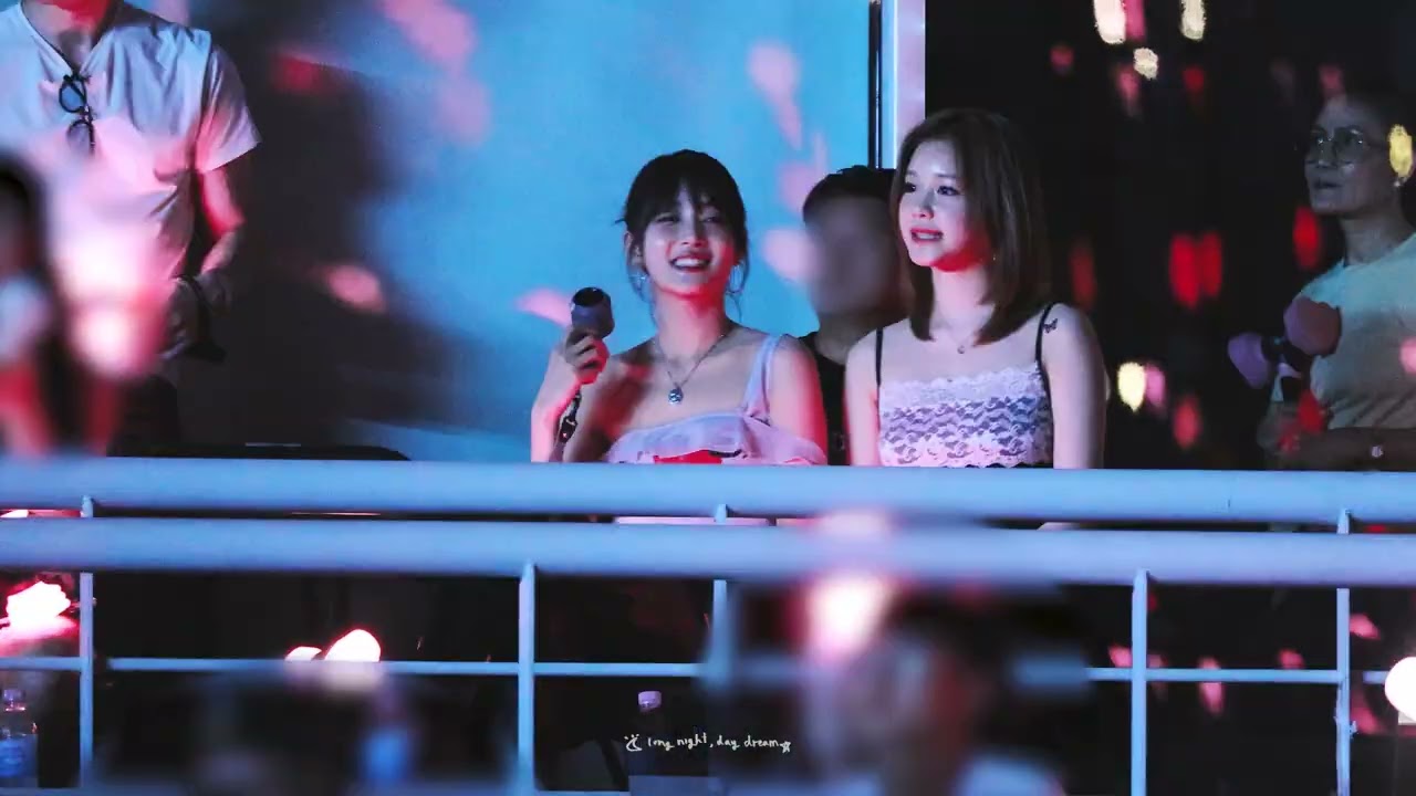 250706 아이들 민니 블랙핑크 콘서트 리액션 직캠 - 로제 toxic till the end + APT. i-dle MINNIE fancam with 베이비몬스터 파리타