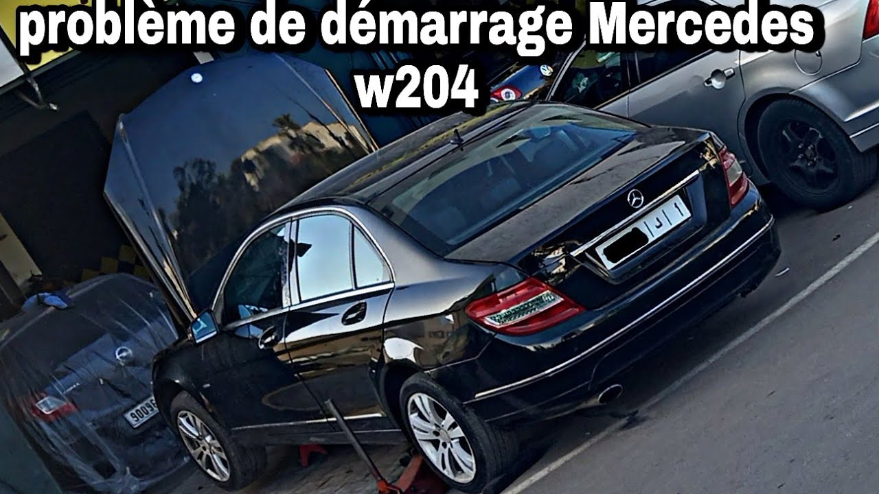 problème de démarrage Mercedes w204
