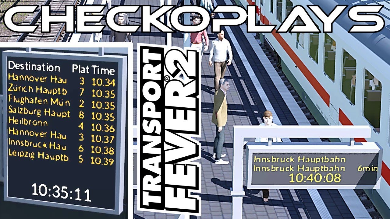 Transport Fever 2 | Mod-Test Dynamic Arrivals Board