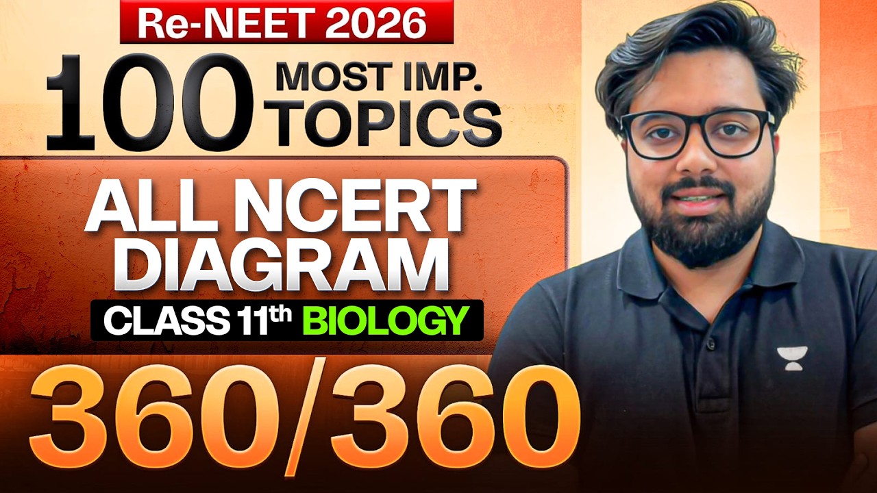 Class 11 Biology One Shot for RE-NEET 2026 | Complete Revision + NCERT Diagrams I Pranav sir