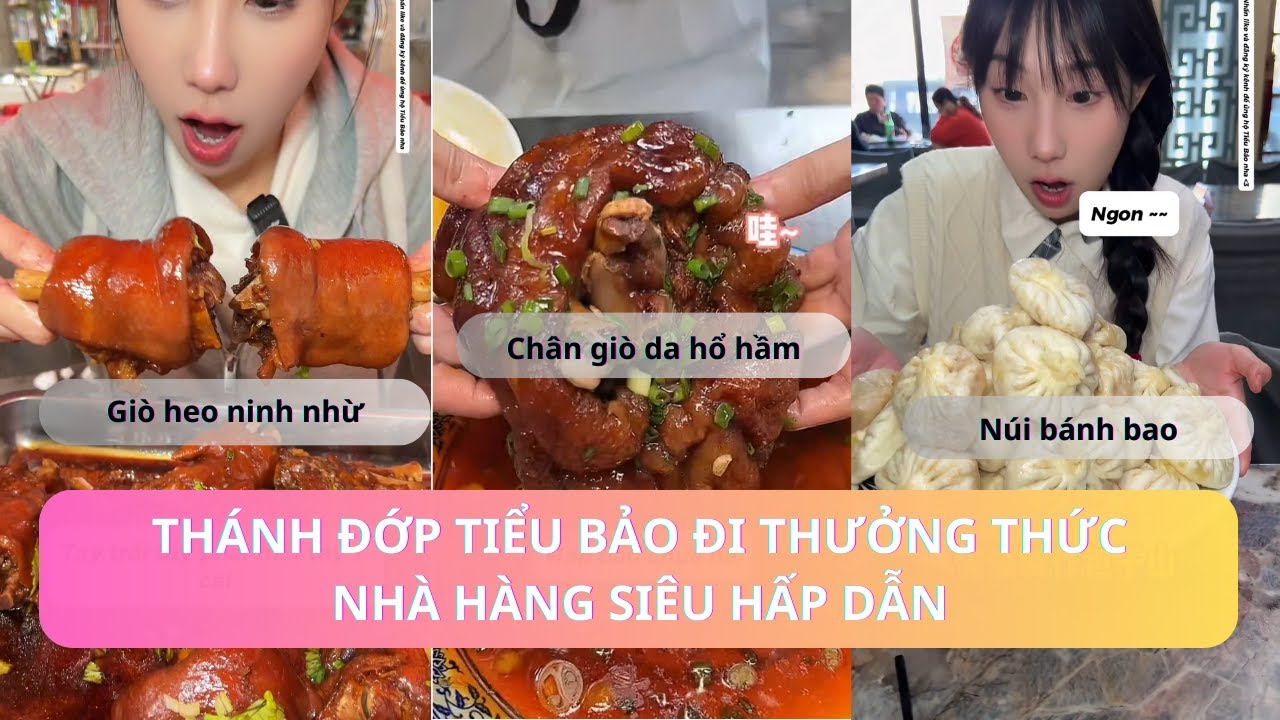 Si&ecirc;u Tổng Hợp - Th&aacute;nh Đớp Nữ Tiểu Bảo Đi Thưởng Thức C&aacute;c Nh&agrave; H&agrave;ng Si&ecirc;u Hấp Dẫn | [ Phần 7 ]