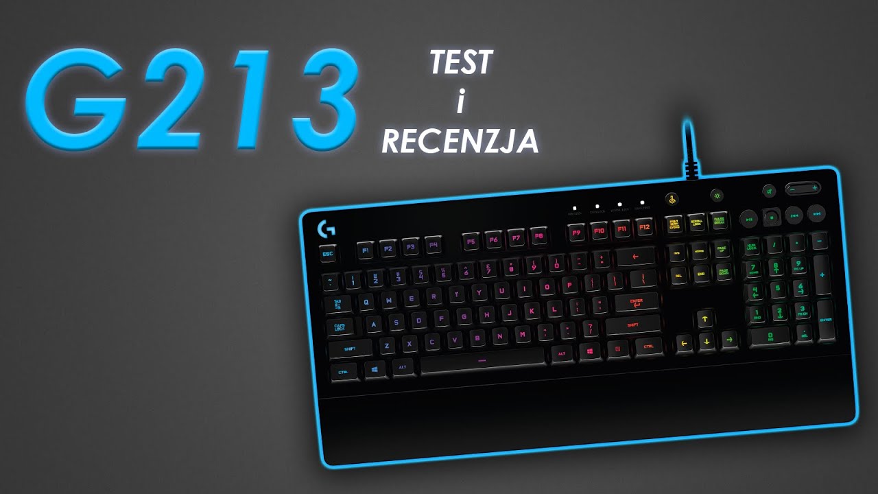 NAJLEPSZA KLAWIATURA MEMBRANOWA DO GIER? | Logitech G213