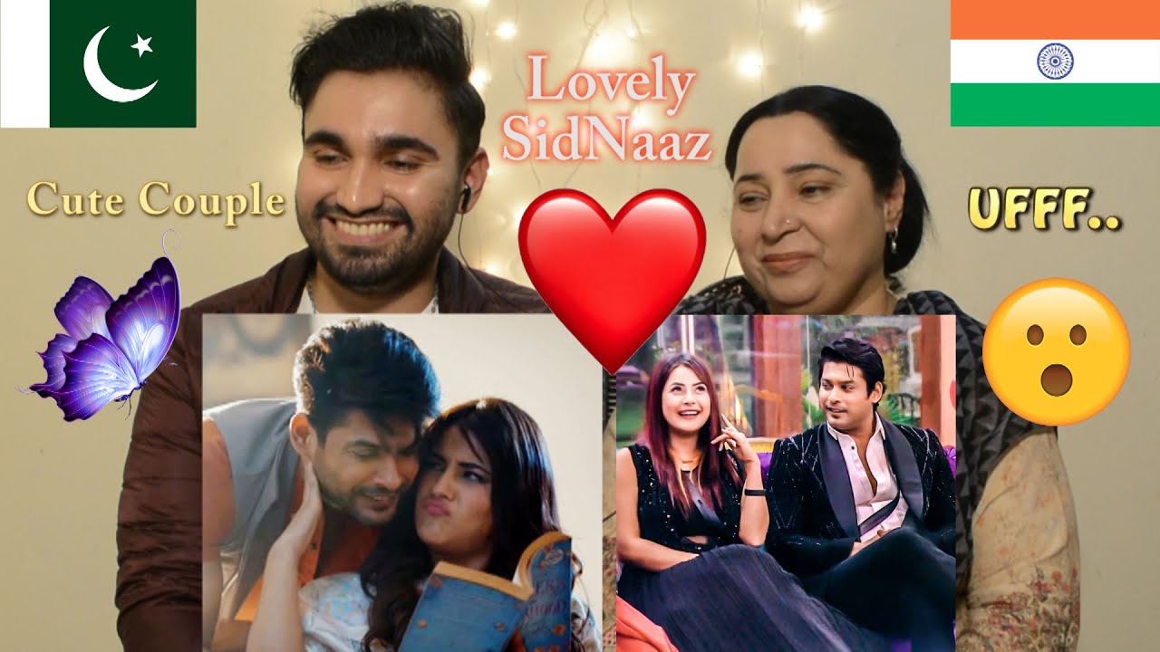 Pakistani Reacts to SidNaaz Romantic VM, On/ Off Screen, Shehnaaz and Sidharth , Desi H&D Music