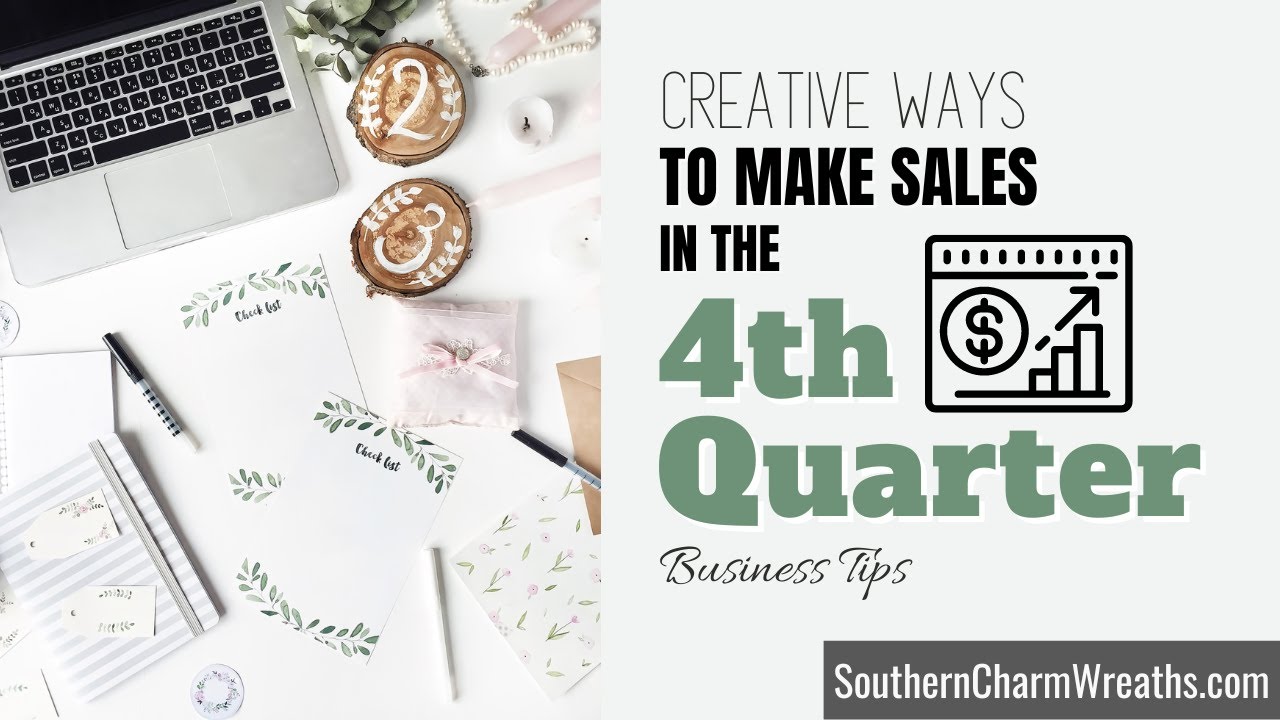 [SUCCESS CIRCLE] Creative Ways to Increase Sales in 4th Quarter