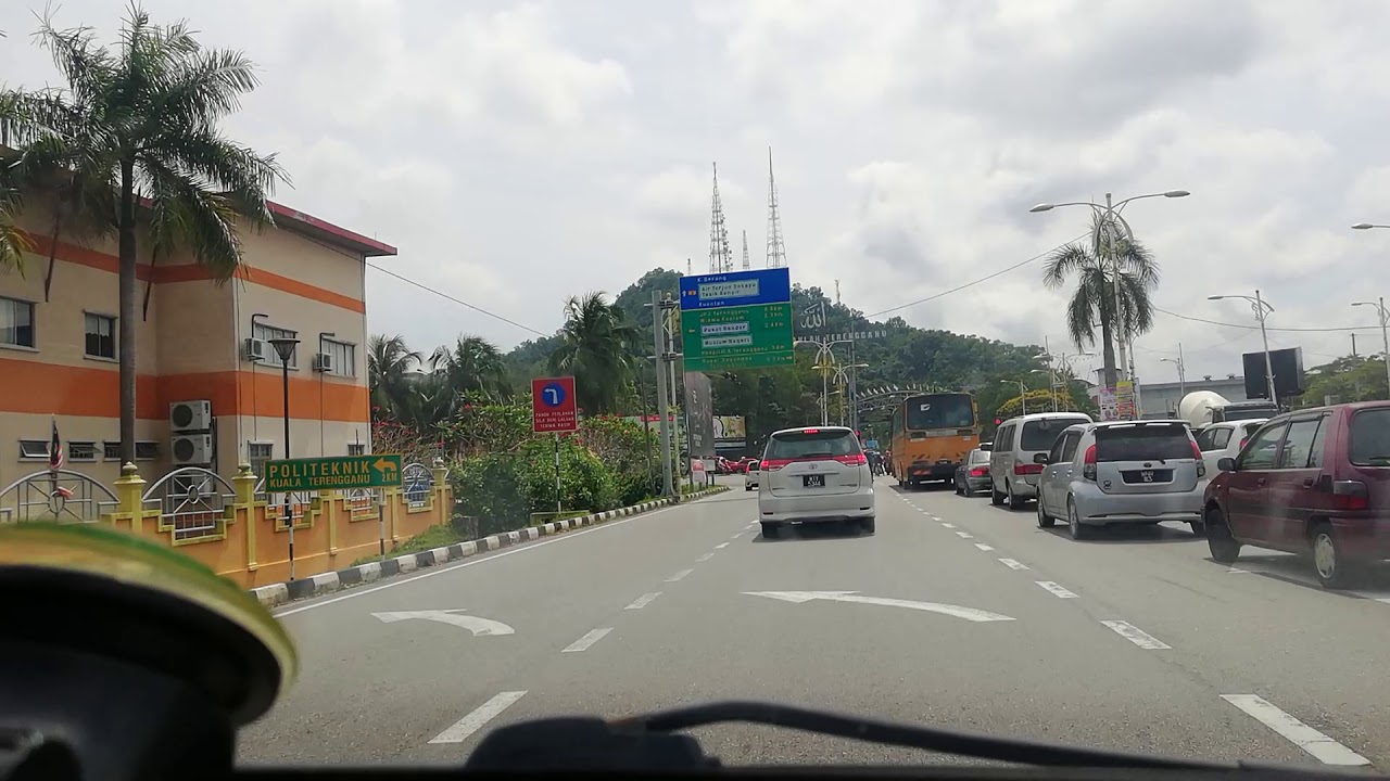 Driving in Kuala Terengganu: Gong Badak - Batas Baru