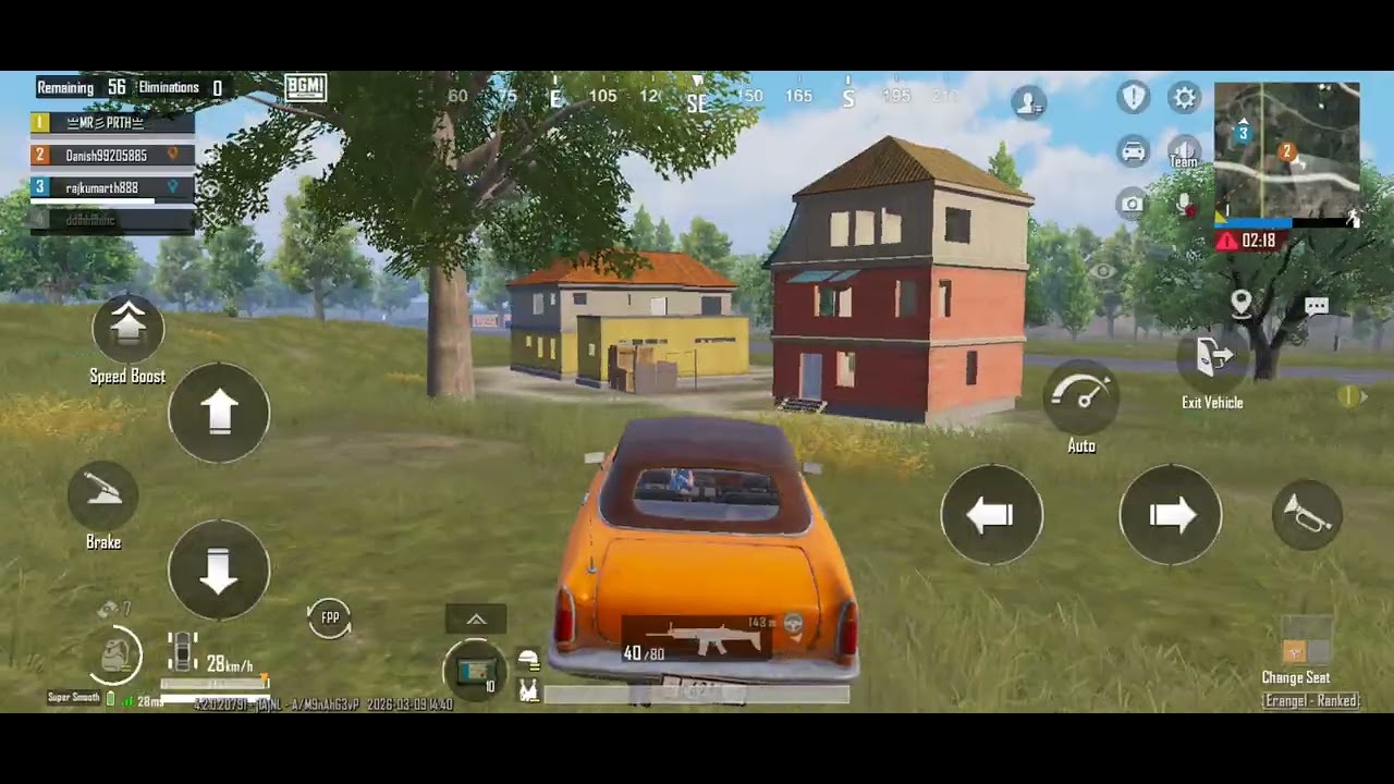 BGMI Erangel Full Match 😱 Survival & Crazy Kills #bgmi #gameplaybgmi classic matchbgmi #erangel game