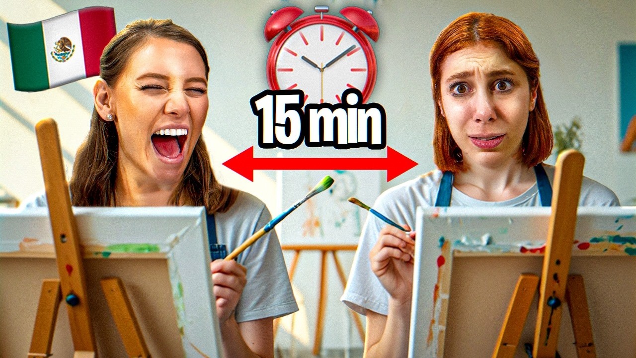 CAMBIAMOS de PINTURA cada 15min 🎨 ft. @danielahoyosart