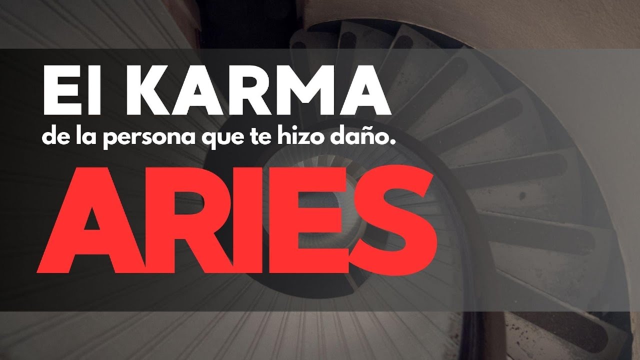 ARIES ♈ El KARMA se activa,la persona que te dañó enfrentará su verdad. Nadie escapa a lo que sembró
