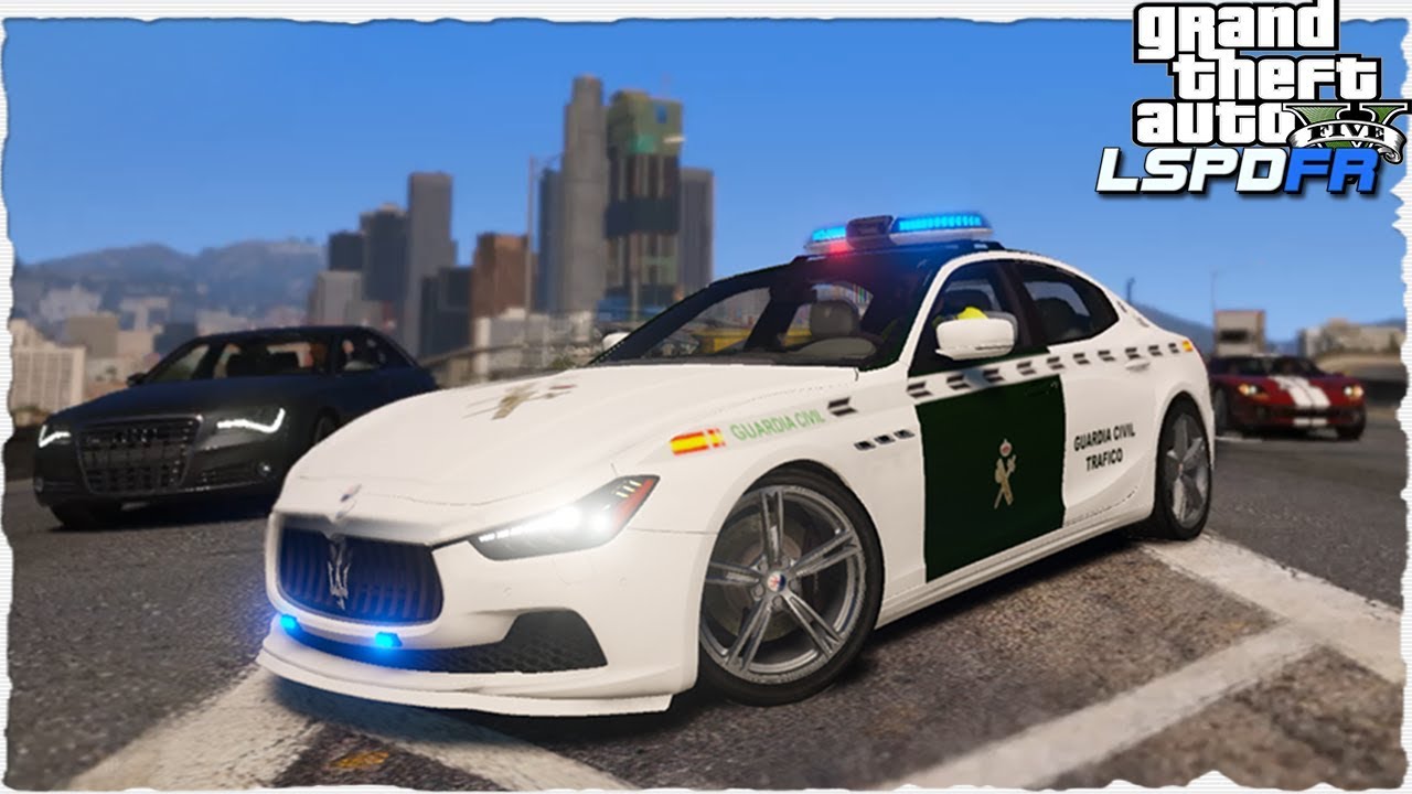 LSPDFR | Día 90 | 🚔MASERATI GUARDIA CIVIL TRAFICO (Carreras ilegales)