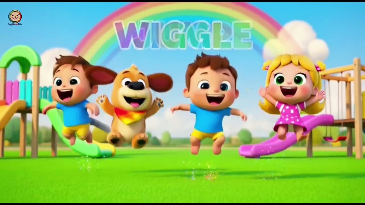 Clap Jump Wiggle   Fun Action Nursery Rhyme G