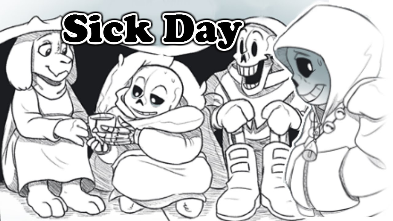 【Undertale Comic Dub】- Sick Day