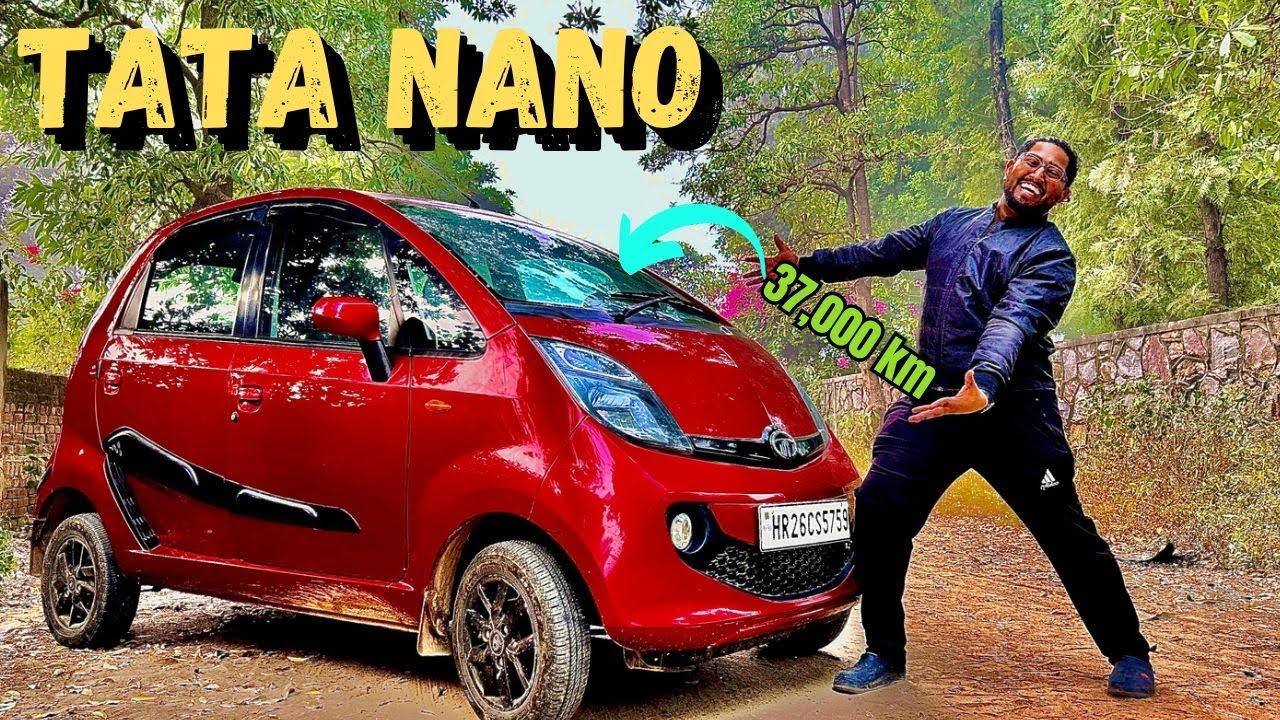 Tata Nano Automatic 37000km OWNERSHIP #motoworld #automobile #ownership  #tatanano #tatananoev
