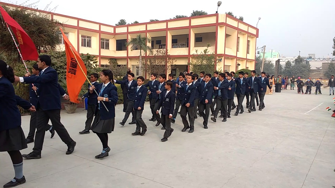 Pared on Republic day 2017, BVM Public school, Najafgarh