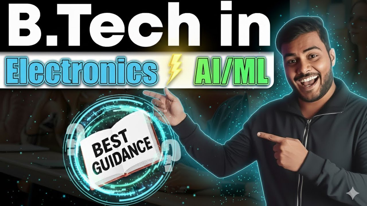 B.Tech Electronics vs AI ML | ECE to AI Job Role Possible or not?
