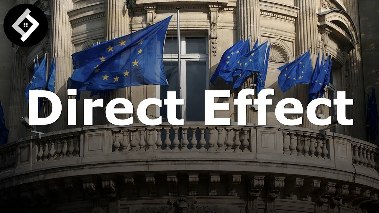 Direct Effect | European Union Law | Full Lecture
