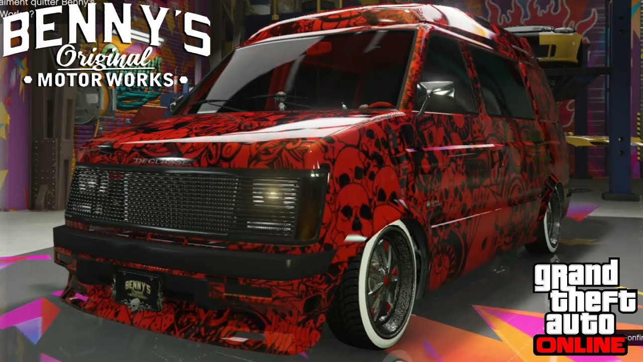 DECLASSE MOONBEAM CUSTOM BENNY'S GTA ONLINE . ALL CUSTOMIZATION MOONBEAM BENNY S GTA 5