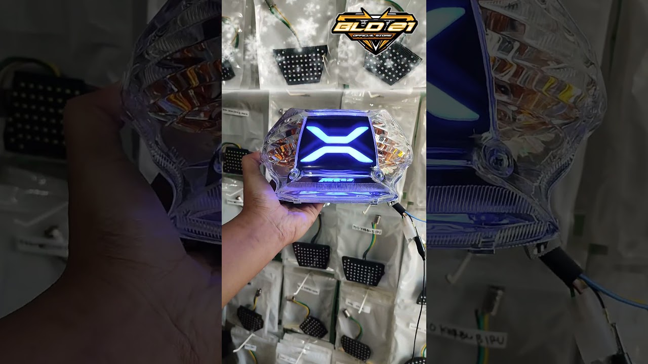 Stoplamp Frame Mini Lazy Model X Mio Sporty & Smile😎#miosporty #miosmile #stoplamplazy