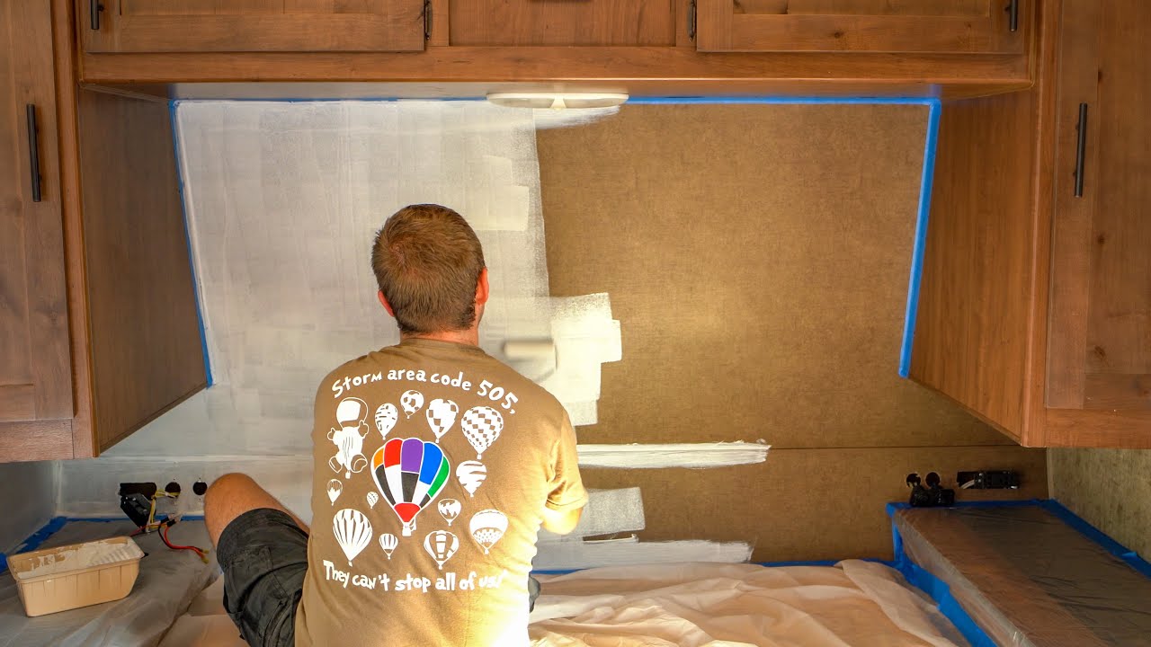 Painting RV walls the RIGHT way | RV remodel part 2