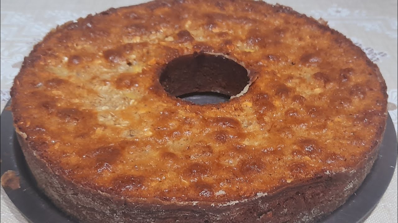 Bolo Saudável De Frutas 