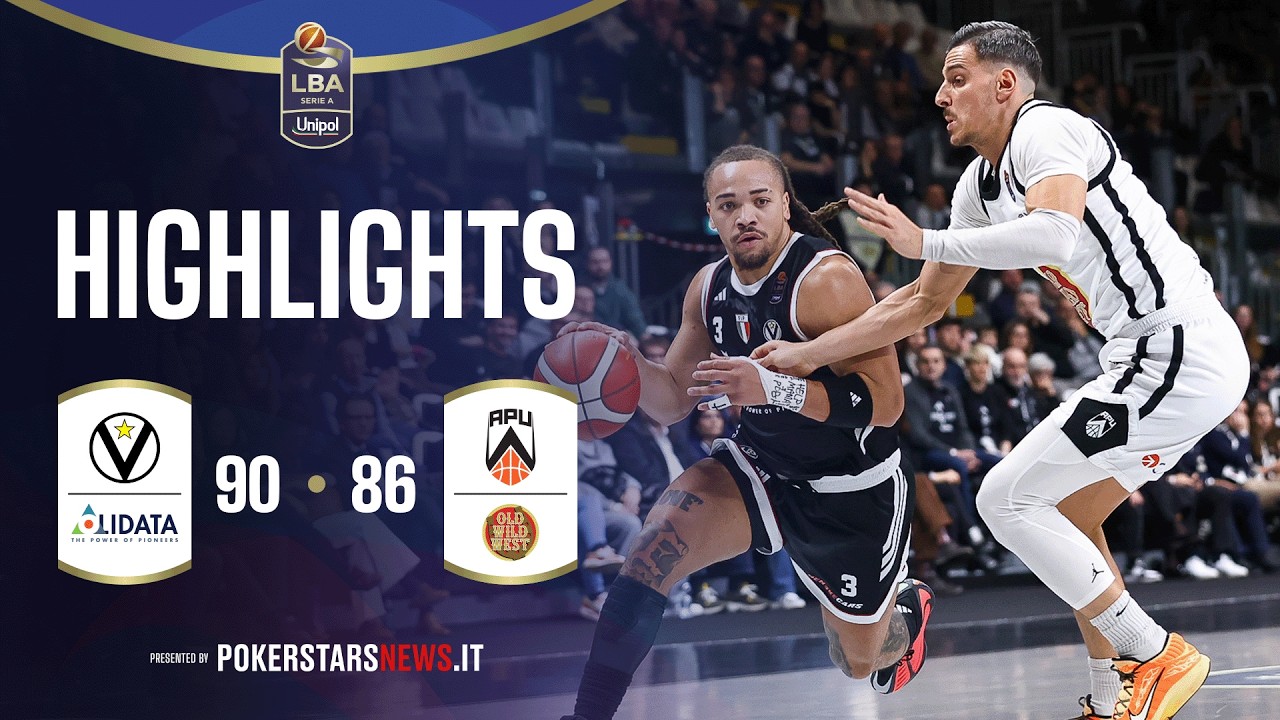 Virtus Olidata Bologna - APU Old Wild West Udine | PokerstarsNews Highlights SerieA Unipol 2025/2026