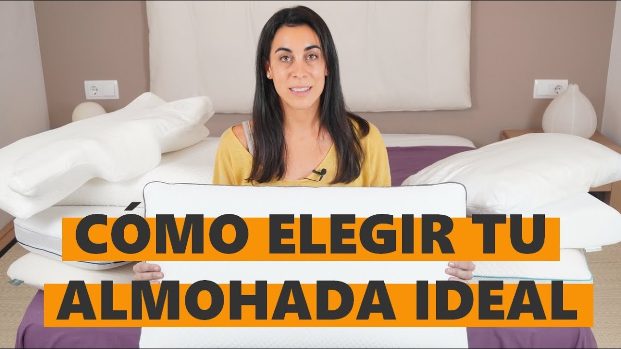¿Cómo elegir la mejor almohada según tu postura al dormir? Las 5 claves imprescindibles
