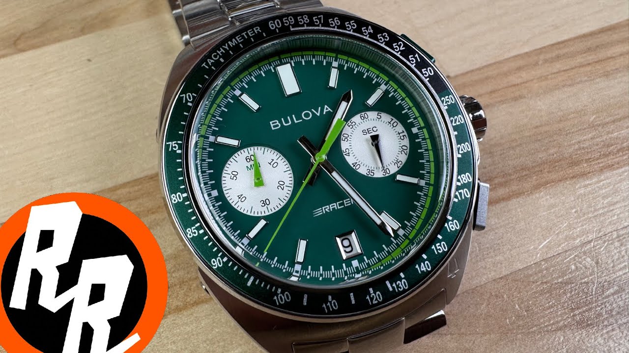 Bulova Racer Chronograph 98B468 (Trifecta Watches)