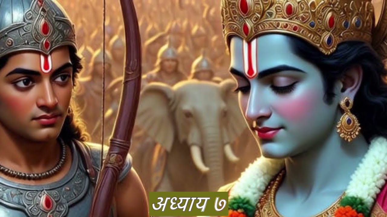 Sreemad Bhagavad Gita Chapter 7 in Nepali | Gyan Vigyan Yoga | श्रीमद्भगवद्गीता अध्याय ७ |