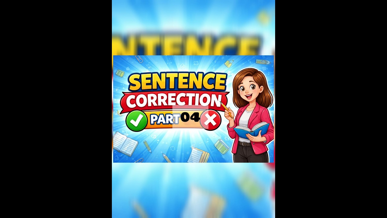 Sentence Correction Part 04