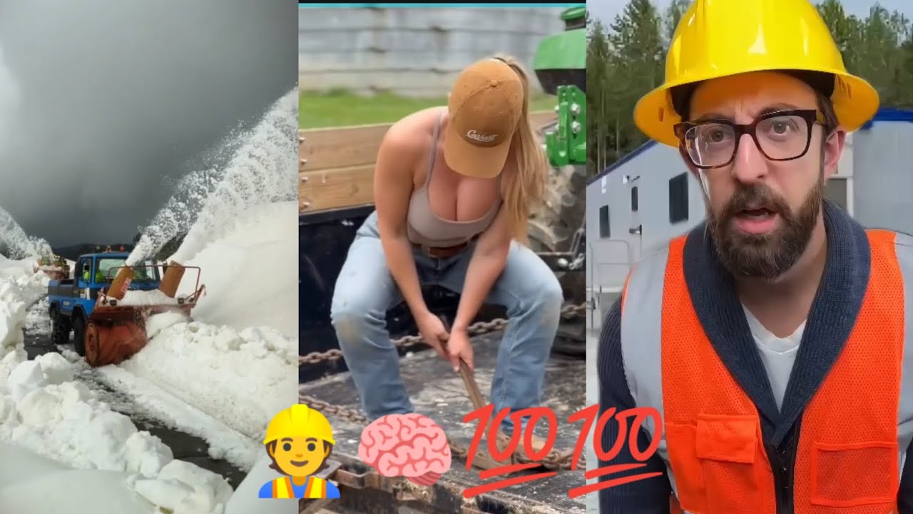 👉#7 Excellent workers work with genius engineers...#adamrose #work #smart #construction 